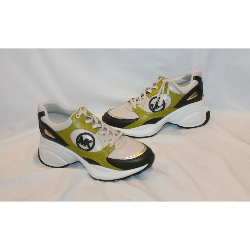 Michael Kors Women's Zuma Trainer Athletic Sneakers Apple Multi NIB SZ 8.5